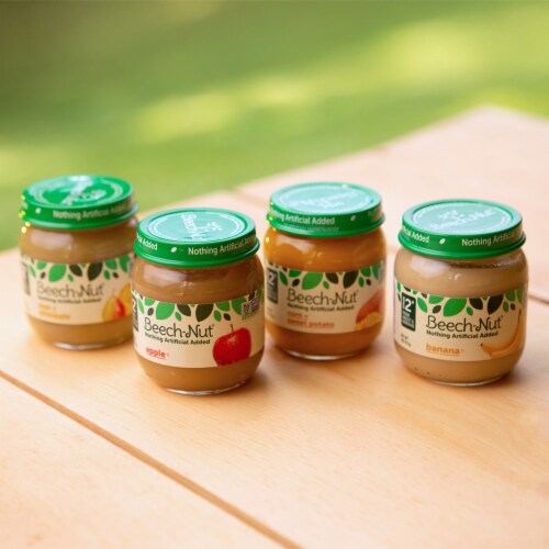 Beech-Nut Stage 2 Apple Baby Food Jar - Apple