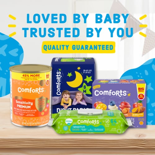 Comforts Clean Scent Baby Wipes - Clean Scent