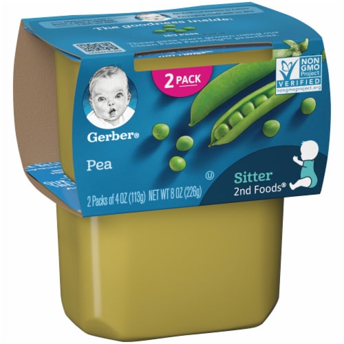 Gerber 2nd Foods for Baby Natural Food Pea - Pea