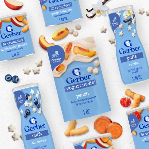 Gerber Puffs Baby Snacks Vanilla Baby Puffs - Vanilla