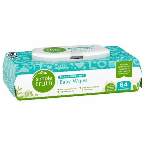 Simple Truth Fragrance Free Baby Wipes - Fragrance Free