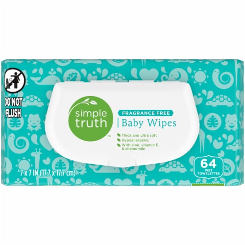 Simple Truth Fragrance Free Baby Wipes - Fragrance Free