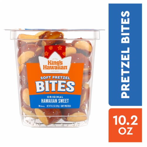 KING’S HAWAIIAN® Original Hawaiian Sweet Soft Pretzel Bites - KING’S HAWAIIAN® Original Hawaiian Sweet Soft Pretzel Bites
