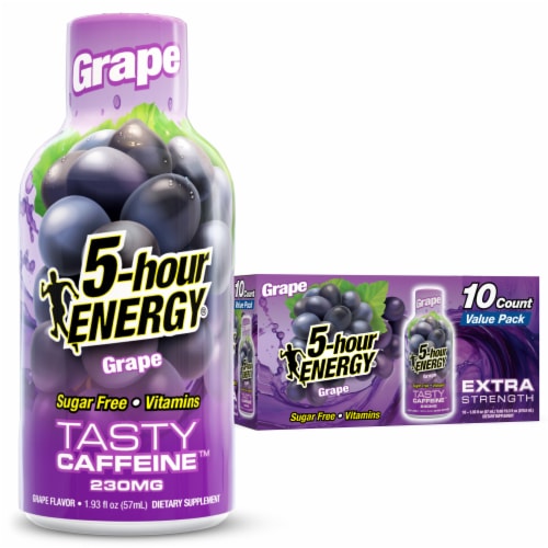 5-hour Energy Extra Strength Grape Energy Drink - 5-hour Energy Extra Strength Grape Energy Drink