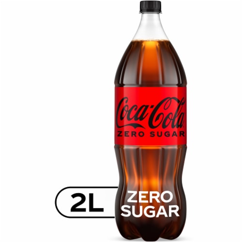 Coca-Cola Zero Sugar Soda Bottle - Coca-Cola Zero Sugar Soda Bottle