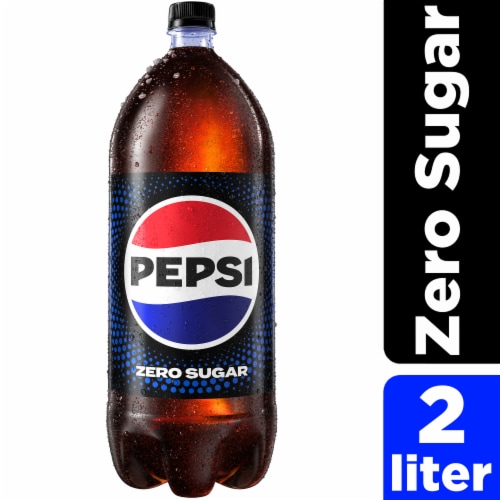 Pepsi Cola Zero Sugar Soda Bottle - Pepsi Cola Zero Sugar Soda Bottle
