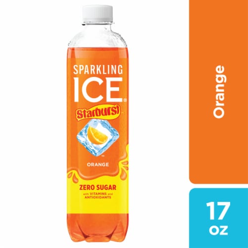 Sparkling Ice Starburst Orange Flavored Sparkling Water - Sparkling Ice Starburst Orange Flavored Sparkling Water