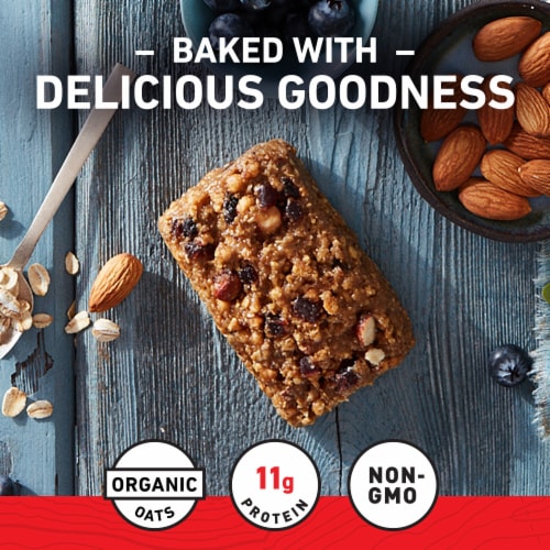 CLIF BAR Chocolate Chip Energy Protein Bar - Blueberry Almond Crisp