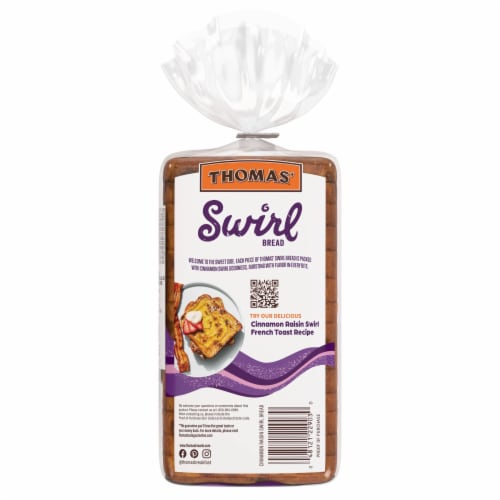 Thomas' Cinnamon Raisin Swirl Bread - Cinnamon Raisin