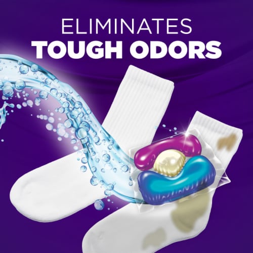 ARM & HAMMER Plus OxiClean with Odor Blasters Fresh Burst Laundry Detergent 5-in-1 Power Paks - 42 ct