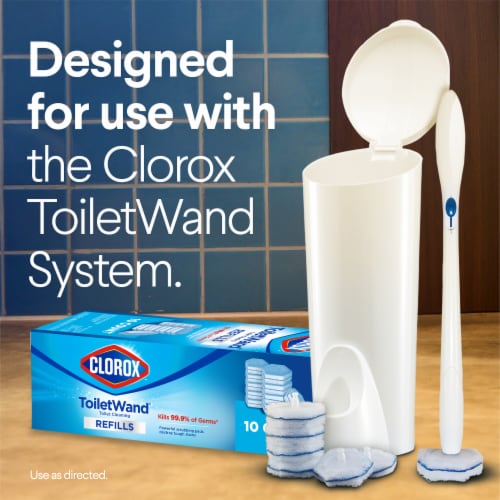 Clorox ToiletWand Disinfecting Scrubbing Pads Toilet Cleaning Refills - Clorox ToiletWand Disinfecting Scrubbing Pads Toilet Cleaning Refills