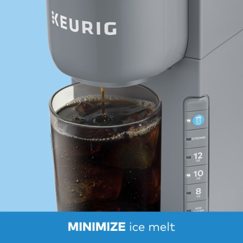 Keurig K-Iced Single Serve K-Cup Pod Coffee Maker, Gray - Keurig K-Iced Single Serve K-Cup Pod Coffee Maker, Gray