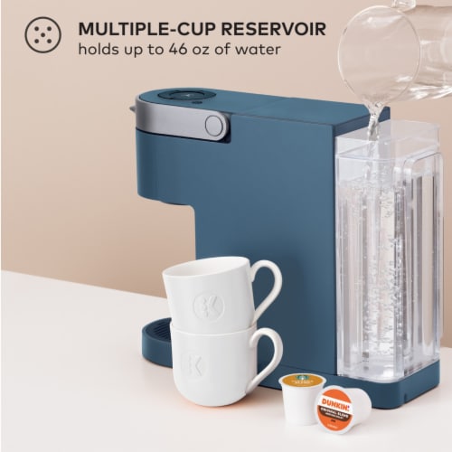 Keurig K- Slim Single Serve K-Cup Pod Coffee Maker, Multistream Technology, Storm Blue - Storm Blue