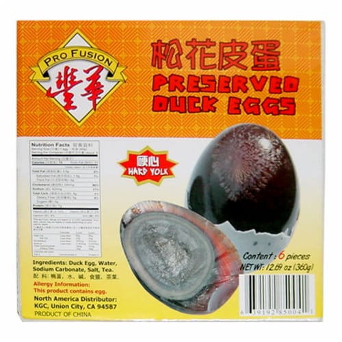 Pro Fusion Hard Yolk Preserved Duck Eggs - Pro Fusion Hard Yolk Preserved Duck Eggs