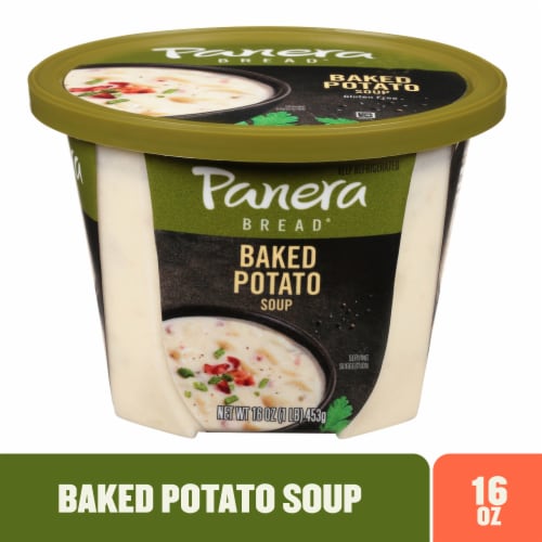 Panera Bread Ready-to-Heat Broccoli Cheddar Soup Cup - Baked Potato
