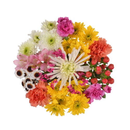 Bloom Haus⢠Chic Fresh Flower Bouquet- Pink/ Lavender/ Yellow - Bloom Haus⢠Chic Fresh Flower Bouquet- Pink/ Lavender/ Yellow