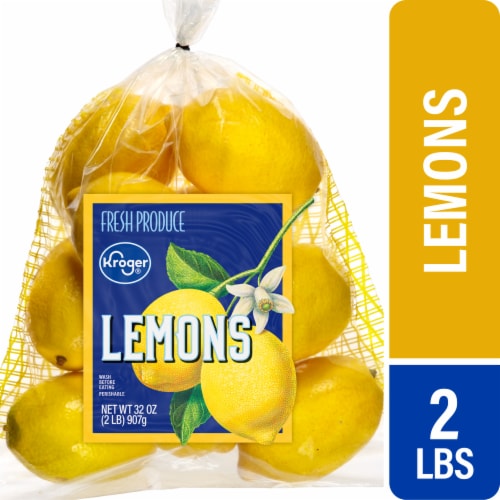 Fresh Large Lemon - Each - 2 lb, front