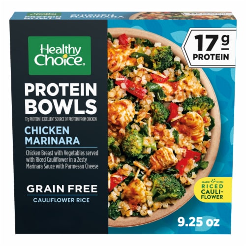 Healthy Choice Power Bowls Chicken Marinara Frozen Meal - Healthy Choice Power Bowls Chicken Marinara Frozen Meal