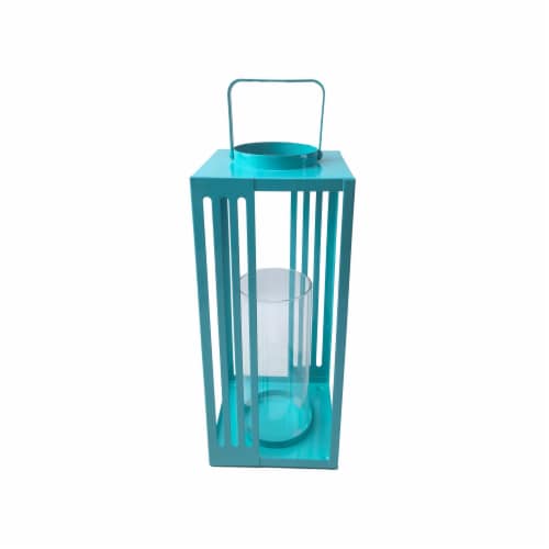Everyday Living Metal Lantern - Blue - Blue