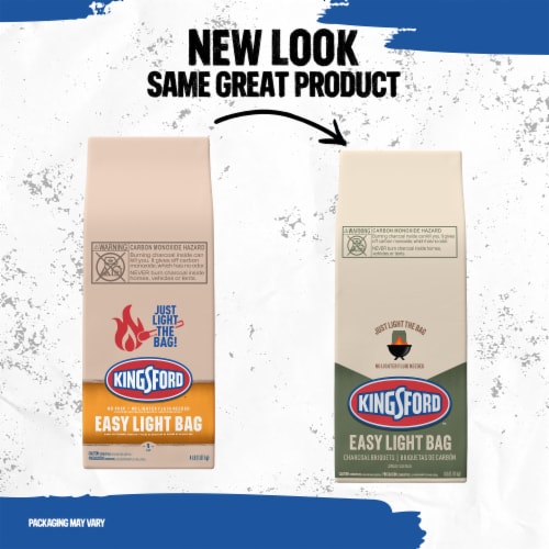 Kingsford Easy Light BBQ Charcoal Briquettes, Fast Lighting BBQ Charcoal for Grilling, Original - Kingsford Easy Light BBQ Charcoal Briquettes, Fast Lighting BBQ Charcoal for Grilling, Original