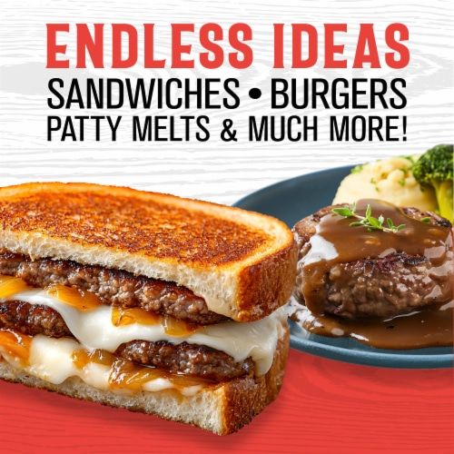 Kroger® 80/20 Ground Beef Patties - Kroger® 80/20 Ground Beef Patties, right