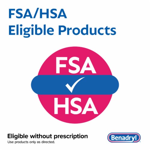 Benadryl Ultratabs Allergy & Cold Relief Tablets Diphenhydramine HCl - 100 ct