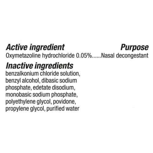 Kroger® Nasal Decongestant Maximum Strength Nasal Spray Oxymetazoline HCl - Maximum Strength