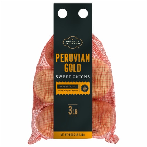 Jumbo Sweet Onions - Sweet Peruvian Gold, front