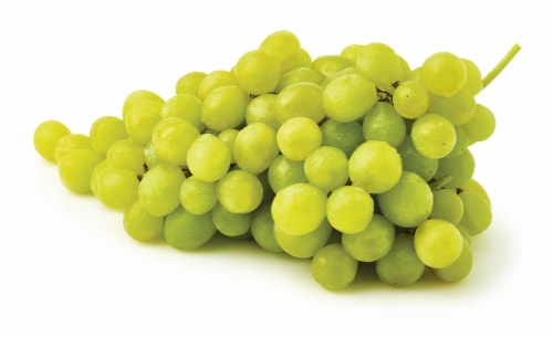 Kroger Fresh Seedless White Grapes - Green White, front