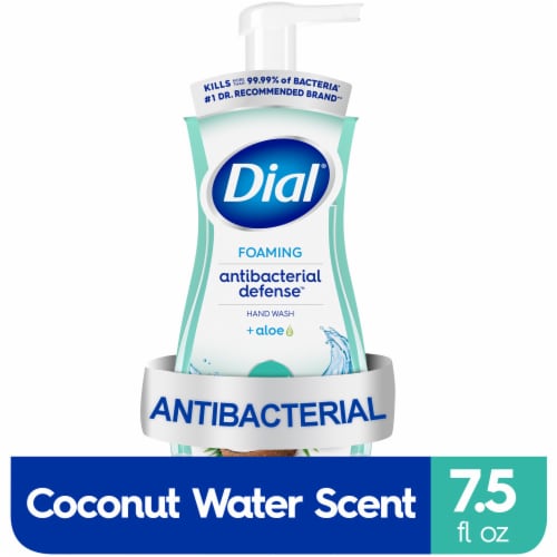 Dial® Antibacterial Defense™ Coconut Water Scent Foaming Hand Soap - Dial® Antibacterial Defense™ Coconut Water Scent Foaming Hand Soap