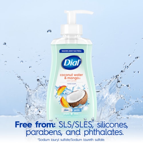 Dial® Clean + Gentle Coconut Water & Mango Scented Liquid Hand Soap - Dial® Clean + Gentle Coconut Water & Mango Scented Liquid Hand Soap