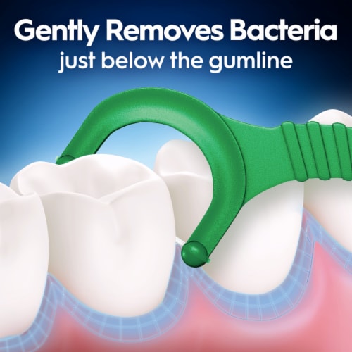 Oral-B Glide with Scope Outlast Long Lasting Mint Flavor Floss Picks - Oral-B Glide with Scope Outlast Long Lasting Mint Flavor Floss Picks