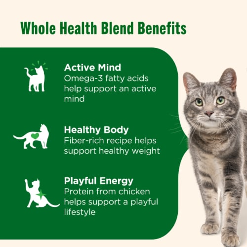 Nutrish Real Chicken & Brown Rice Recipe Dry Cat Food, 3 lb. Bag (Rachael Ray) - Nutrish Real Chicken & Brown Rice Recipe Dry Cat Food, 3 lb. Bag (Rachael Ray)