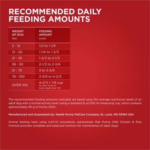 Purina ONE High Protein Adult Dry Dog Food Chicken & Rice - Purina ONE High Protein Adult Dry Dog Food Chicken & Rice