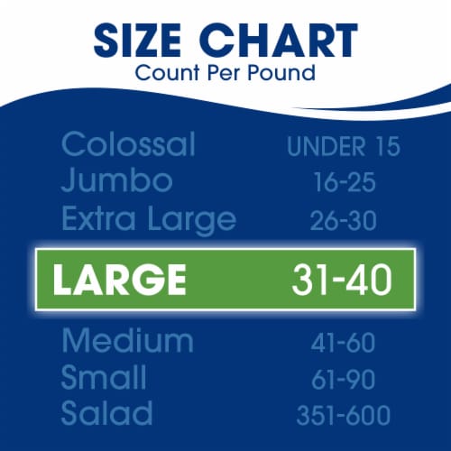 Kroger® Large Shrimp Cooked Peeled & Deveined Tail Off - Large